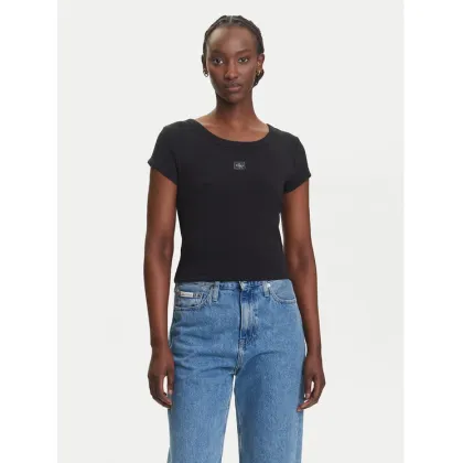 Zdjęcie Calvin Klein Jeans T-Shirt LV047C200G Czarny Slim Fit