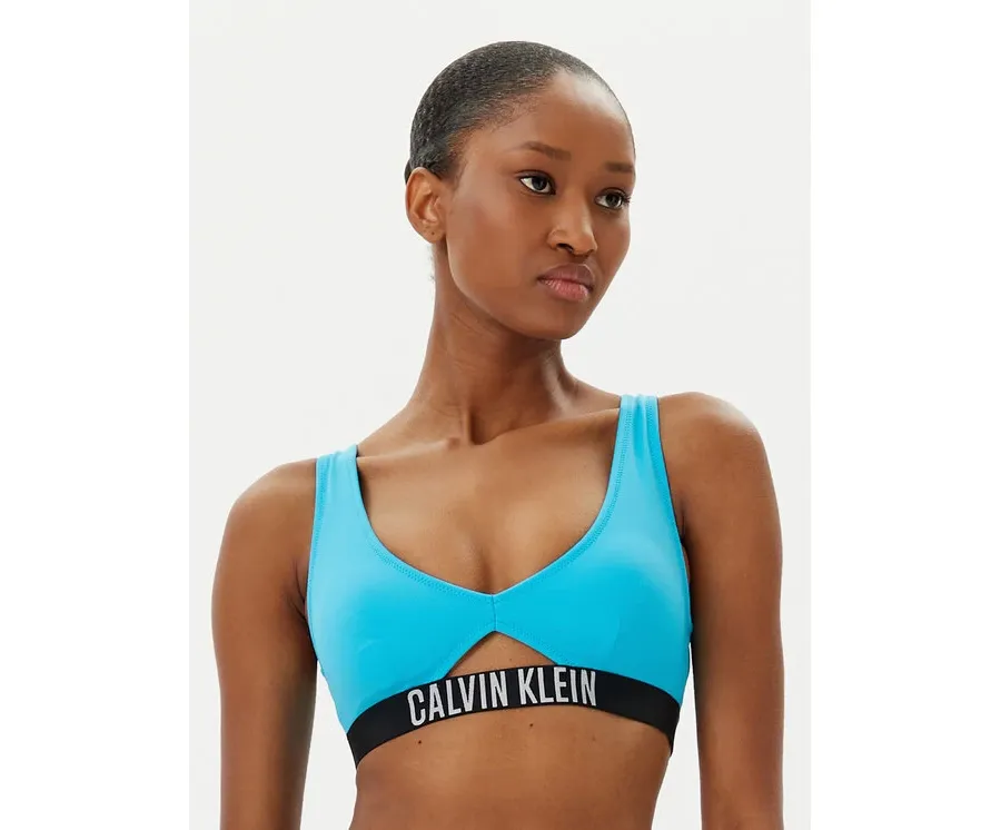 obrazek 1 Calvin Klein Swimwear Góra od bikini KW0KW02745 Niebieski