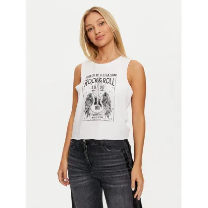 Zdjęcie Noisy May Top Max 27033890 Biały Regular Fit