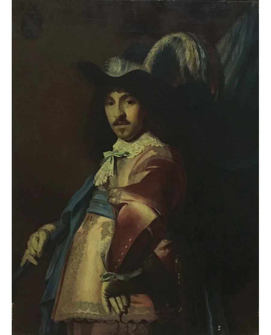 obrazek 2 Portret Andriesa Stilte 80x60 cm - włoskie malarstwo Angelo Granati