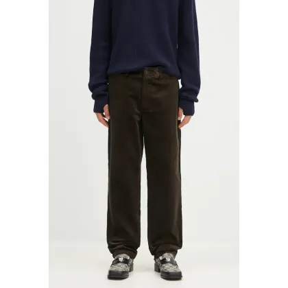 Zdjęcie Norse Projects spodnie sztruksowe Aros Regular Wide Wale Corduroy Chino kolor brązowy proste N25.0407.2022