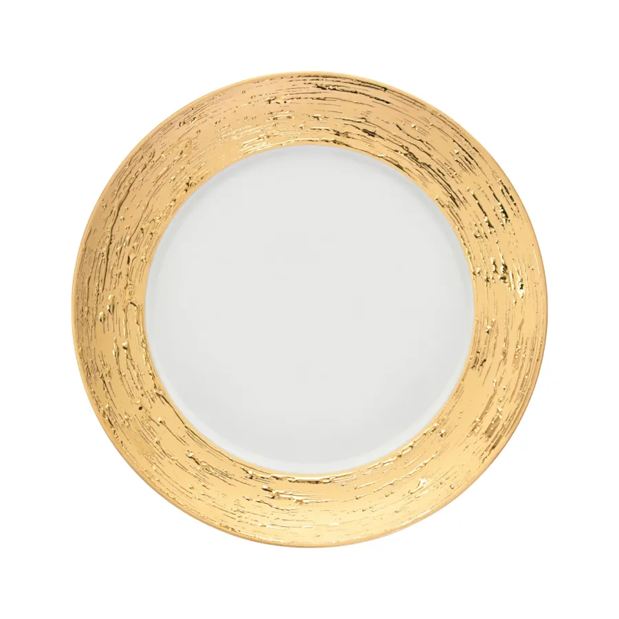 obrazek 1 Bardzo luksusowy porcelanowy talerz serwisowy 31 cm - Porcel