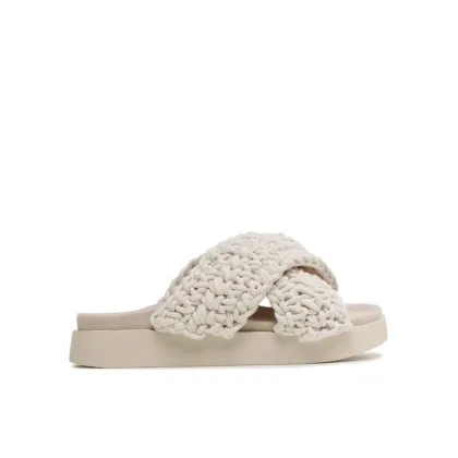 Zdjęcie Inuikii Klapki Woven 70104-105 Biały