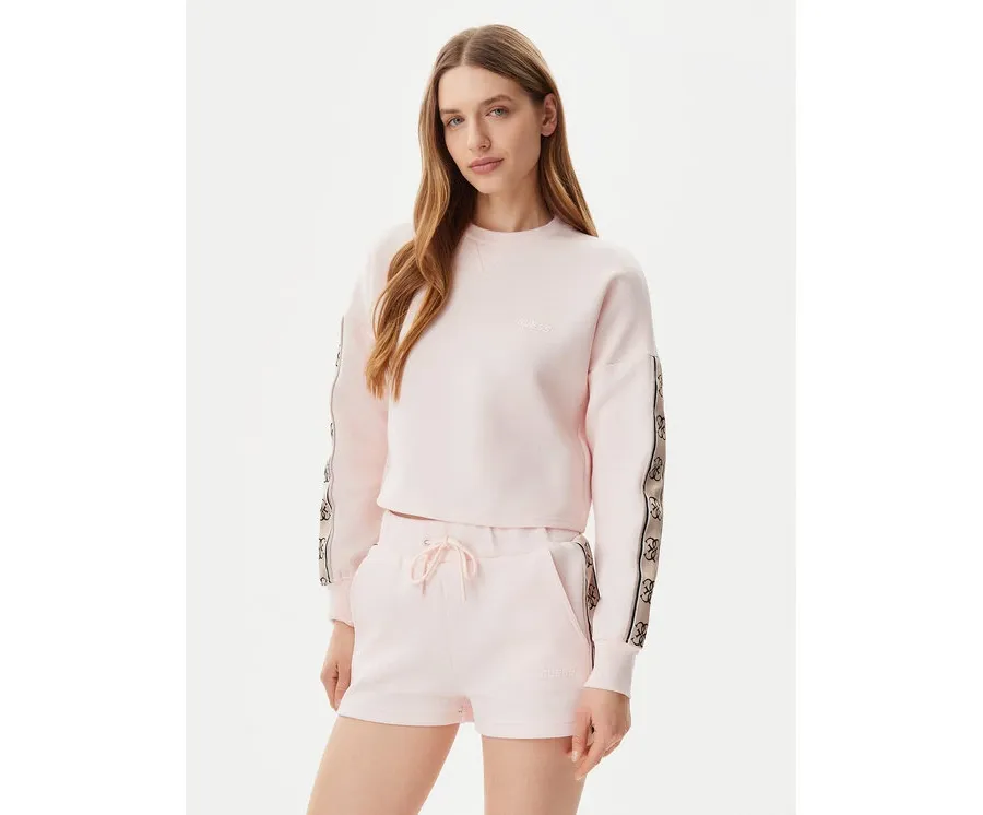 obrazek 1 Guess Bluza V3BQ16 KB3P2 Różowy Regular Fit