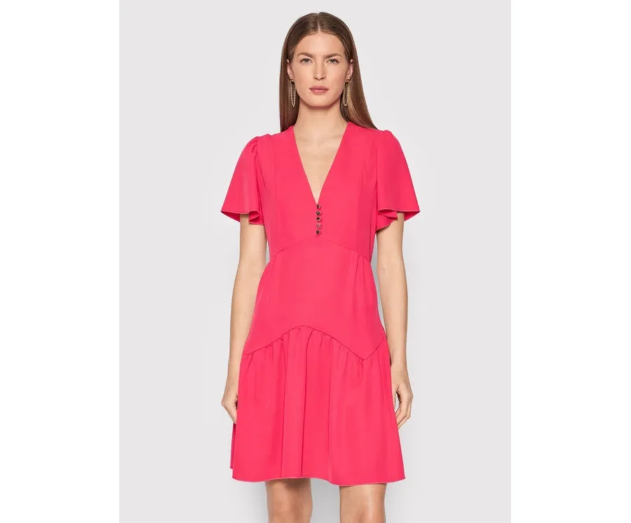 obrazek 1 Rinascimento Sukienka koktajlowa CFC0107733003 Różowy Relaxed Fit