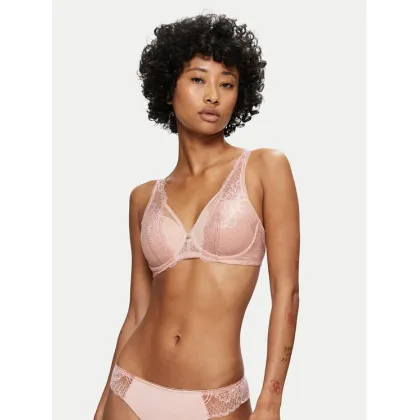 Zdjęcie Triumph Biustonosz z fiszbiną Wild Peony Florale 10209627 Różowy