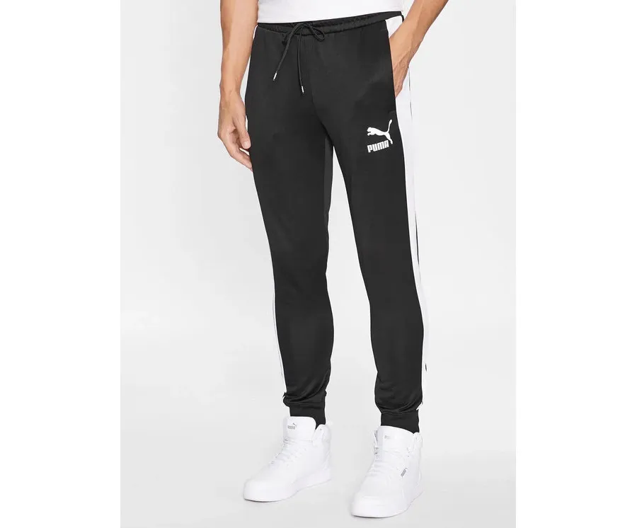 obrazek 1 Puma Spodnie dresowe Iconic T7 530098 Czarny Regular Fit