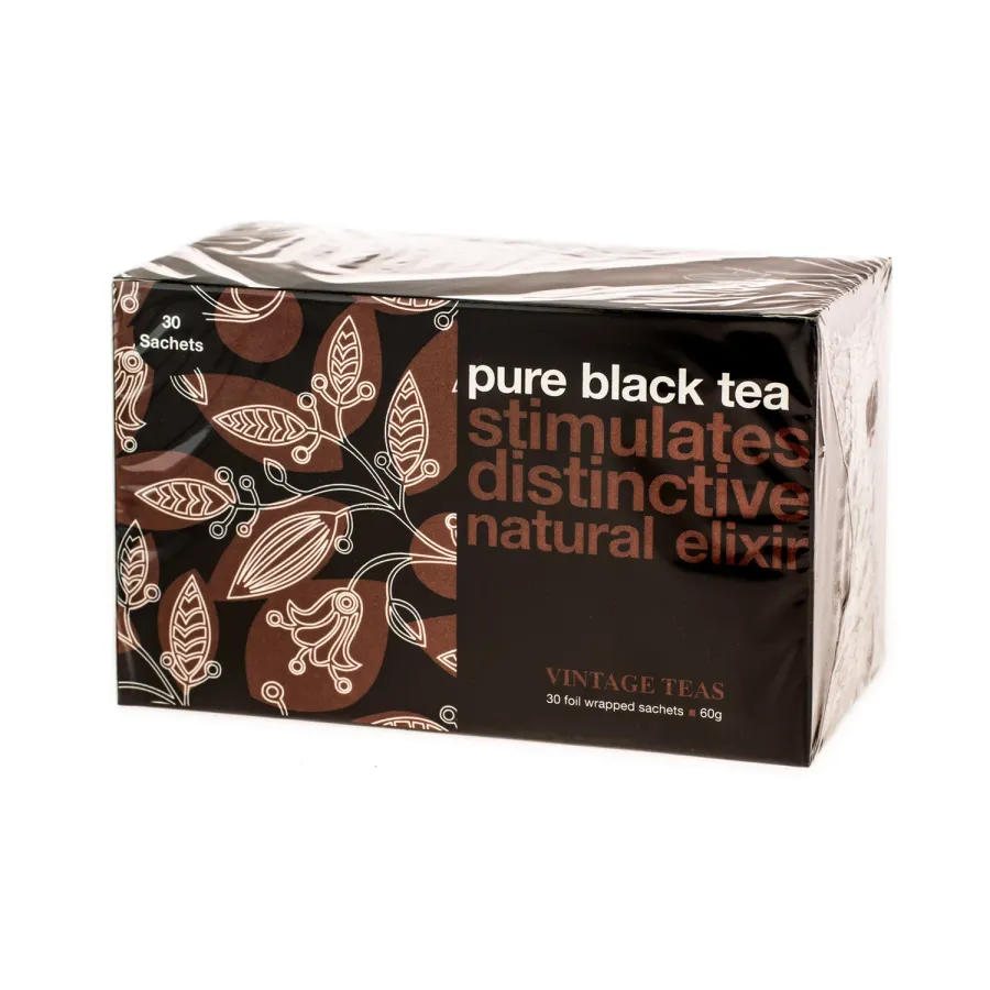 obrazek 1 Vintage Teas Pure Black Tea - 30 torebek VINTAGE TEAS