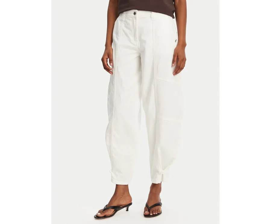 obrazek 1 Patrizia Pepe Jeansy 2P1694/D107-W146 Biały Boyfriend Fit