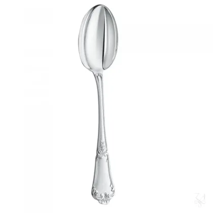 Zdjęcie Pięknie zdobiona łyżka deserowa ze srebra - Zaramella Argenti