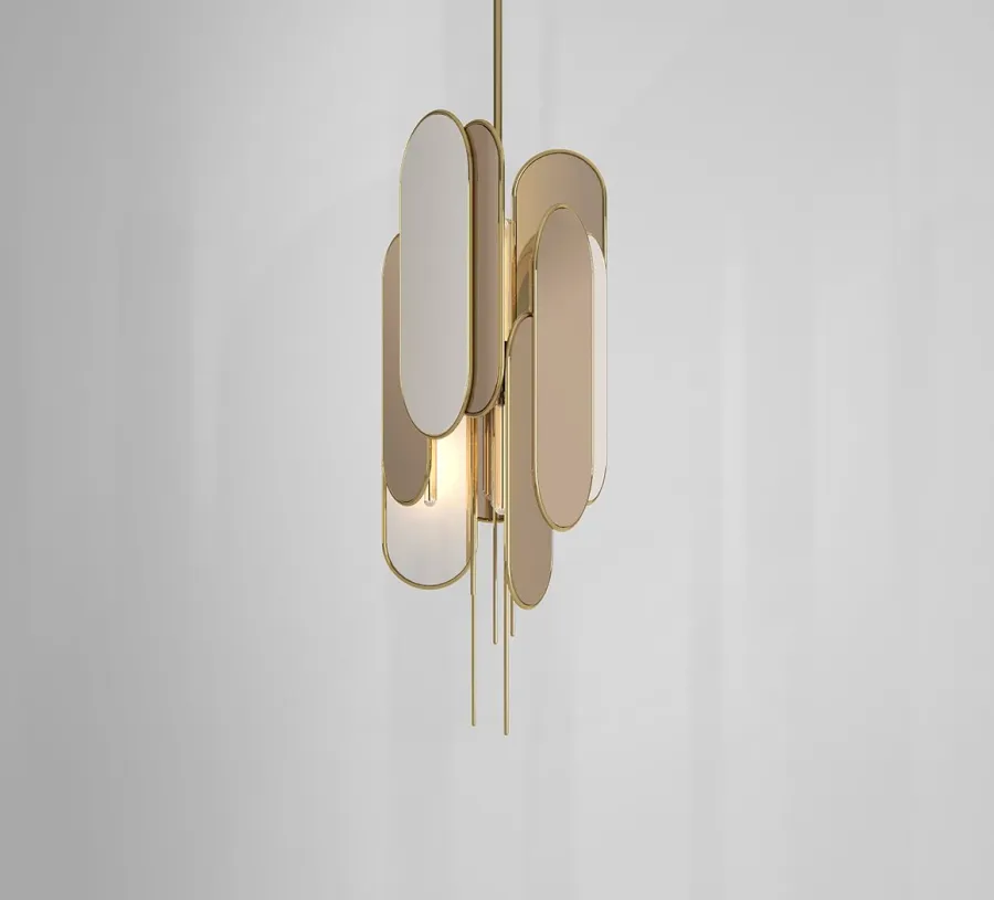 obrazek 3 Luksusowa lampa wisząca do salonu – Muranti