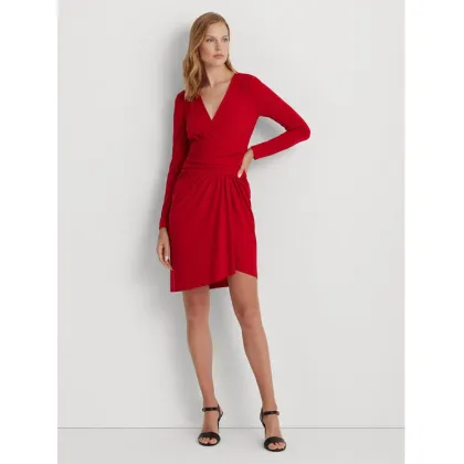Zdjęcie Lauren Ralph Lauren Sukienka codzienna 250918987002 Czerwony Regular Fit LAUREN RALPH LAUREN