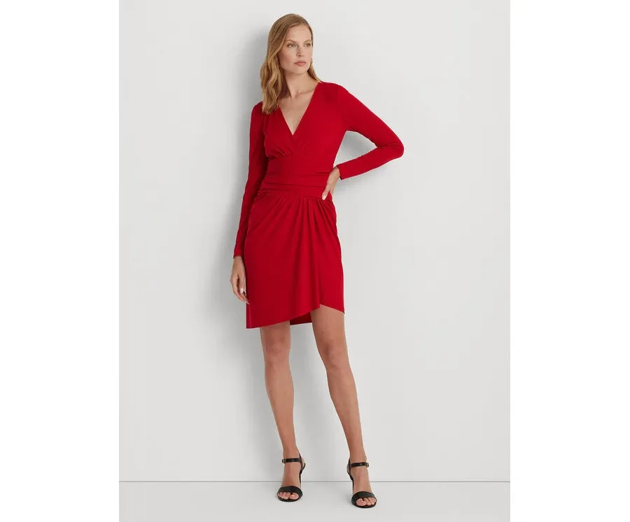 obrazek 1 Lauren Ralph Lauren Sukienka codzienna 250918987002 Czerwony Regular Fit LAUREN RALPH LAUREN