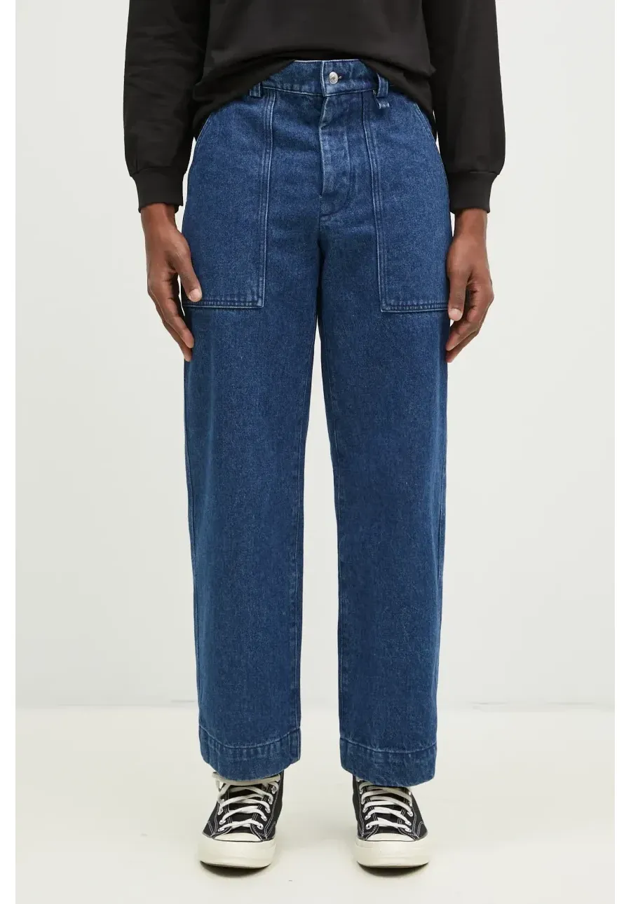 obrazek 1 Maison Kitsuné jeansy Workwear Pants męskie NM01108WW5023