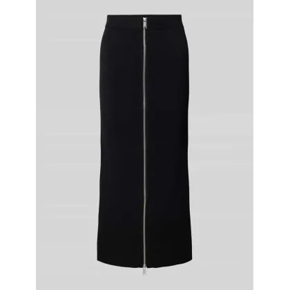 Zdjęcie Spódnica midi z dwustronnym zamkiem błyskawicznym na całej długości model ‘Cayla’