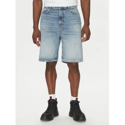 Zdjęcie HUGO Szorty jeansowe 50537709 Niebieski Regular Fit