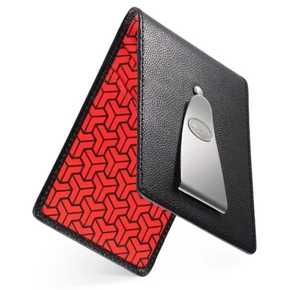 Picture Artistic case with a beautiful pattern for credit cards and banknotes - two variants