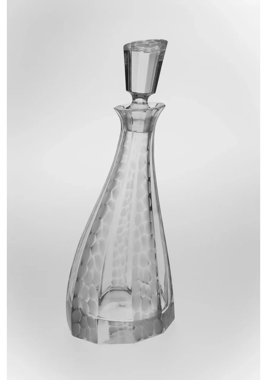 obrazek 1 Karafka Boston - szary ołowiany kryształ - 1000 ml