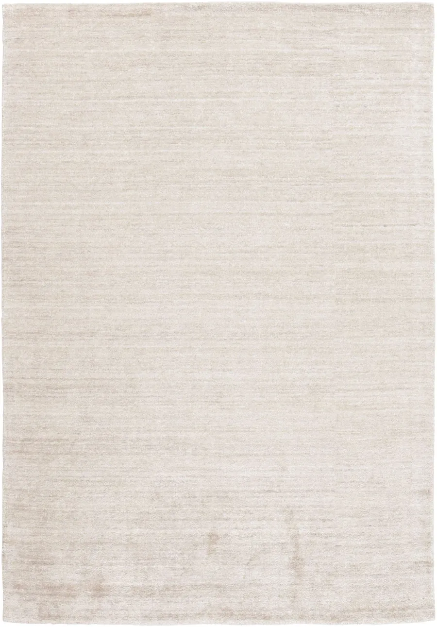 picture 1 Stylish beige smooth rug - PLAIN DUST IVORY 7013