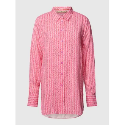 Zdjęcie Bluzka koszulowa z wzorem na całej powierzchni