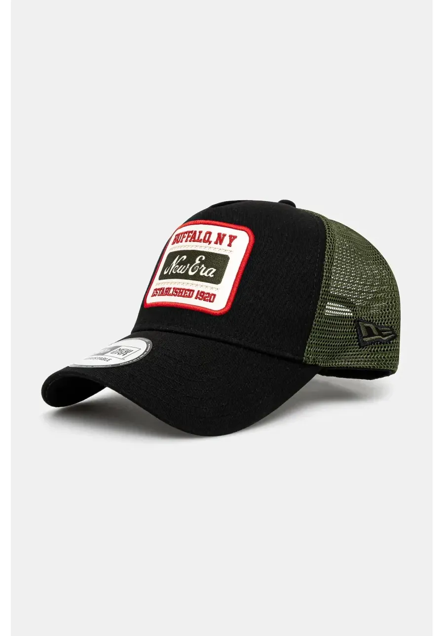 obrazek 1 New Era czapka z daszkiem kolor czarny gładka 60595459