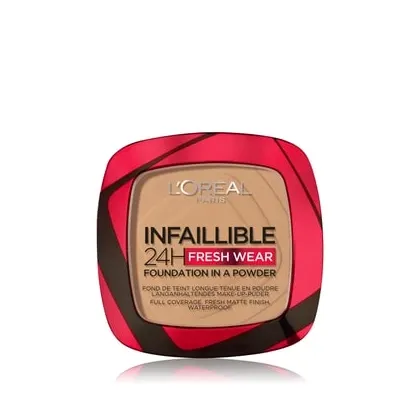 Zdjęcie L'Oréal Paris Infaillible 24H Fresh Wear Kompaktowy podkład 9 g Nr. 300 - Amber