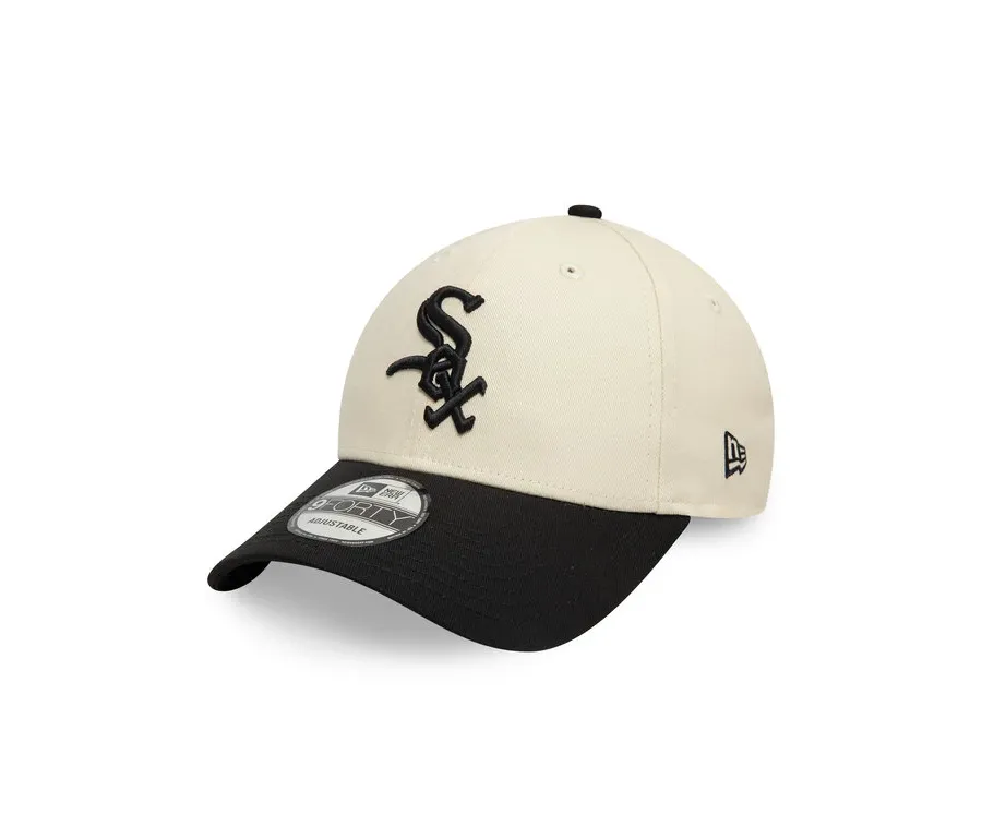 obrazek 1 New Era Czapka z daszkiem Chicago White Sox Colour Block 9FORTY 60595216 Beżowy