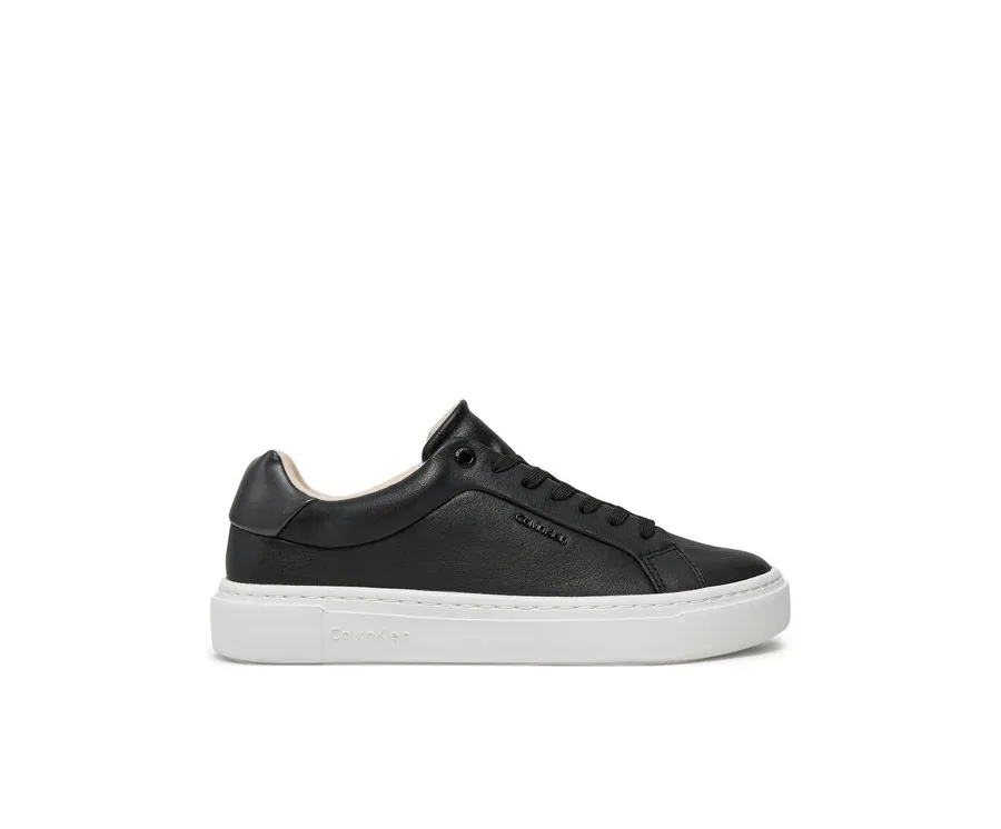 obrazek 1 Calvin Klein Sneakersy Cupsole Lace Up W/Ml HW0HW02288 Czarny