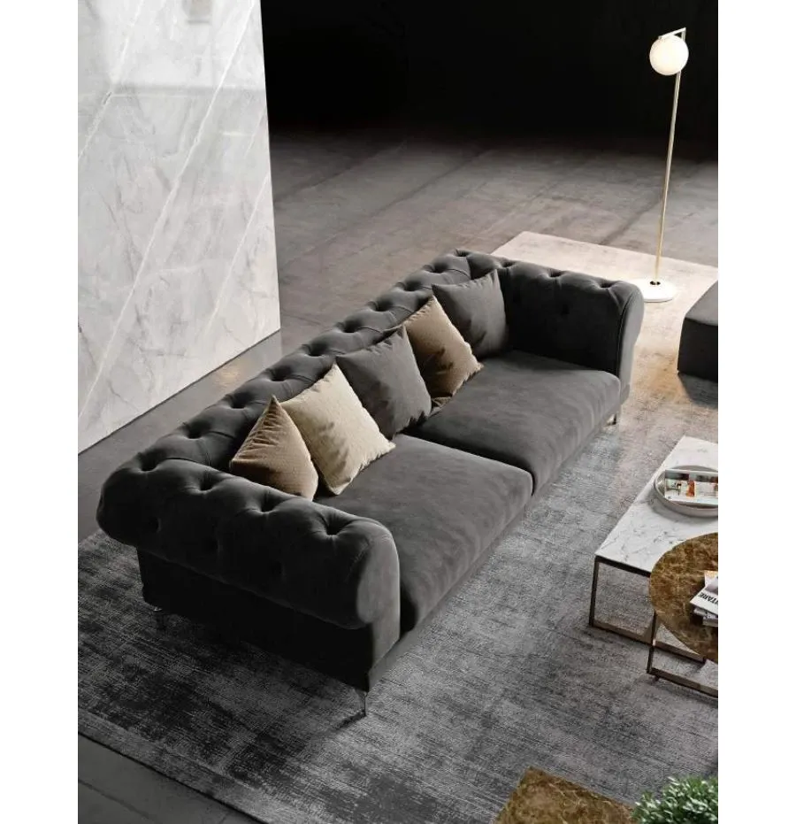 obrazek 2 Luksusowa sofa do oryginalnych wnętrz - skórzana tapicerka