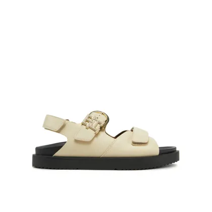 Zdjęcie Tommy Hilfiger Sandały Leather Sporty Sandal FW0FW08799 Écru