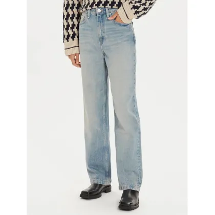 Zdjęcie Tommy Hilfiger Jeansy WW0WW42812 Niebieski Straight Fit