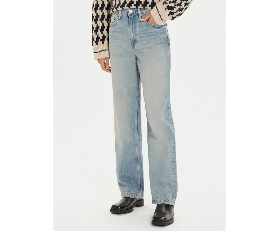 obrazek 1 Tommy Hilfiger Jeansy WW0WW42812 Niebieski Straight Fit