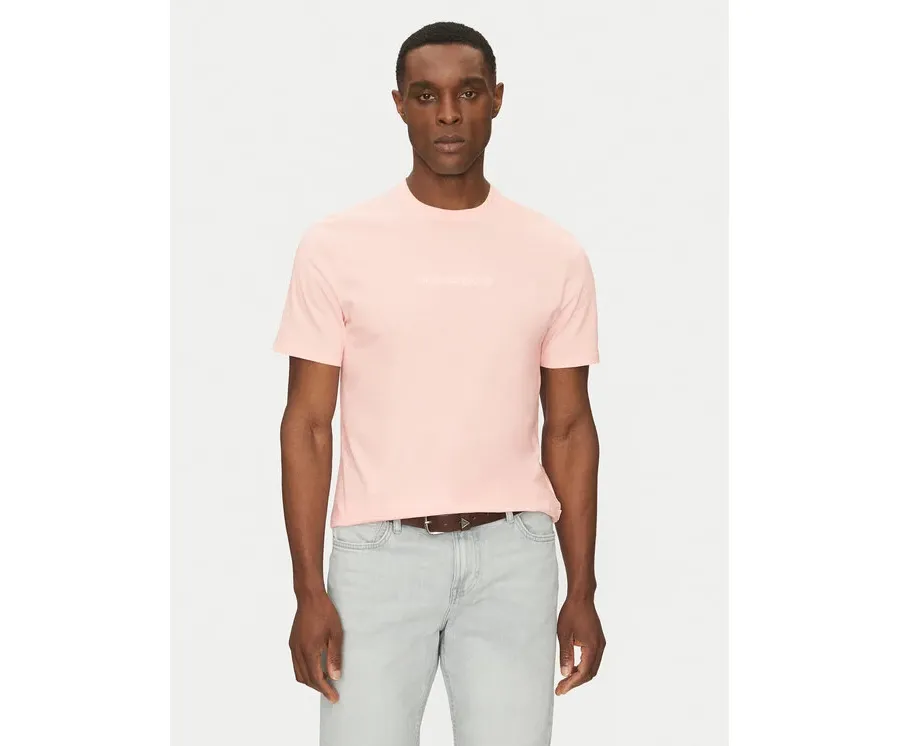 obrazek 1 Guess Jeans T-Shirt M4YI52 K8HM0 Różowy Regular Fit