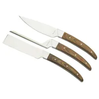 Zdjęcie Fantastyczny komplet 3 noży do sera Caseus ze stali nierdzewnej