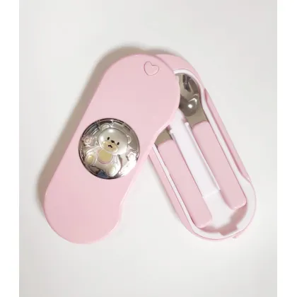 Zdjęcie Wyjątkowe Sztućce dla dzieci Miś 18x8