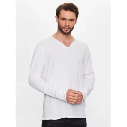Zdjęcie Zadig&Voltaire Longsleeve Monastir Guitare JMTN00227 Biały Regular Fit