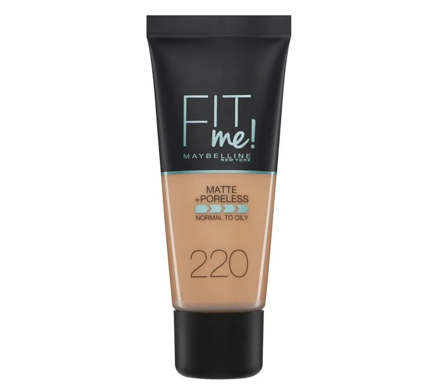 obrazek 1 Maybelline Fit Me podkład do twarzy, 220 Natural Beige Natural Beige 30 ml