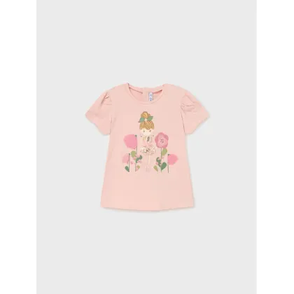 Zdjęcie Mayoral T-Shirt 1005 Różowy Regular Fit