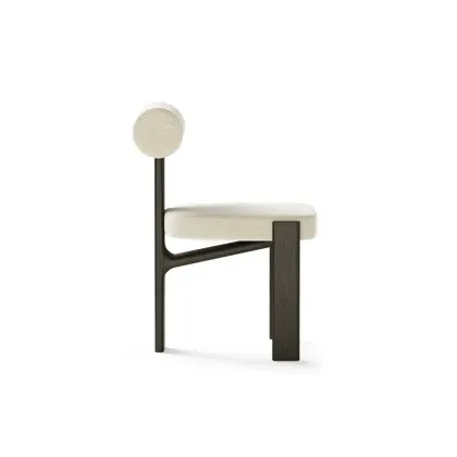 Zdjęcie Eleganckie minimalistyczne krzesło do jadalni - Cyrus
