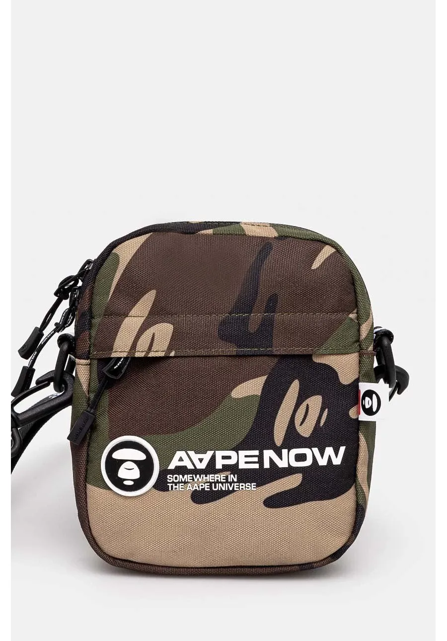 obrazek 1 AAPE saszetka kolor zielony AAPBGM5207XXM