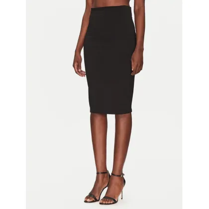 Zdjęcie ViCOLO Spódnica ołówkowa TD0093 Czarny Regular Fit