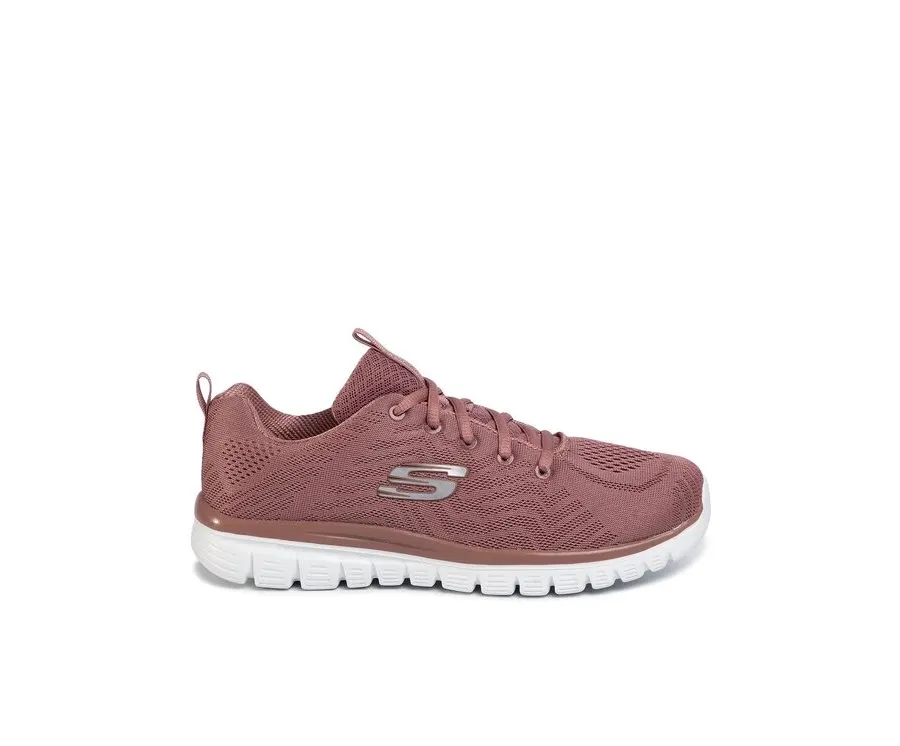 obrazek 1 Skechers Sneakersy Get Connected 12615/MVE Różowy
