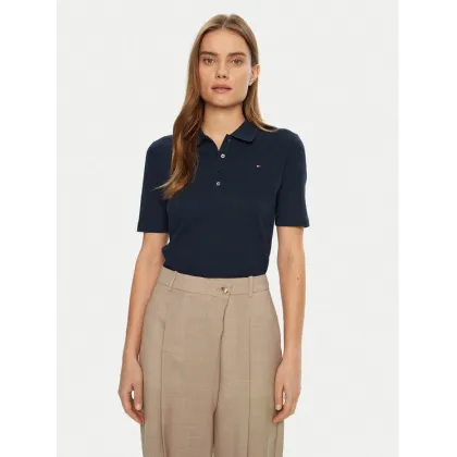 Zdjęcie Tommy Hilfiger Polo 1985 WW0WW43224 Granatowy Regular Fit