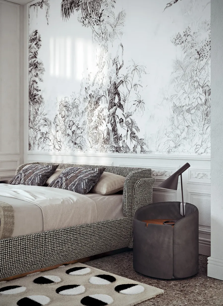 obrazek 17 Ekskluzywna modernistyczna szafka nocna prosto z Włoch - do sypialni