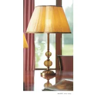 Zdjęcie Lampa z dużymi kulami ze szkła Murano z kloszem w kształcie kwiatu - Il Paralume Marina