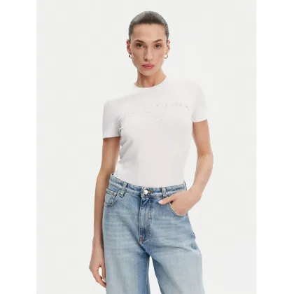 Zdjęcie Fracomina T-Shirt FP25ST3011J449N5 Biały Slim Fit