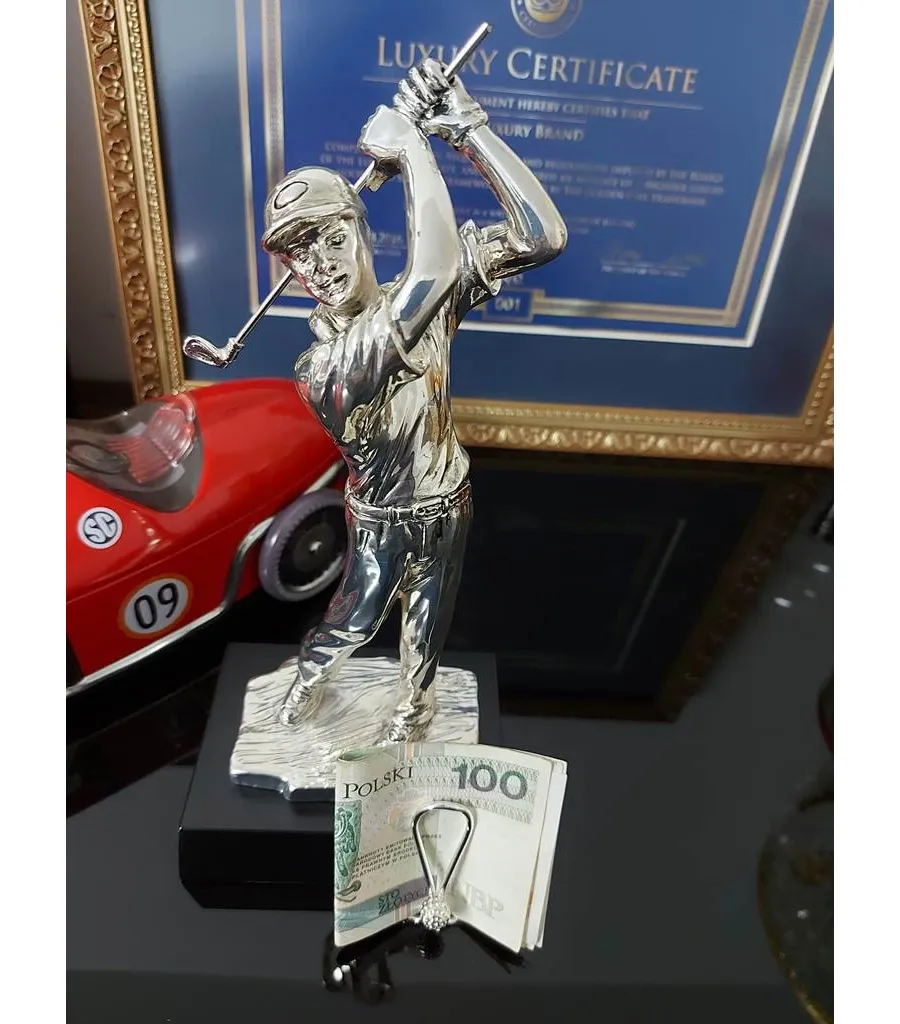 obrazek 2 Klips na banknoty dla golfisty