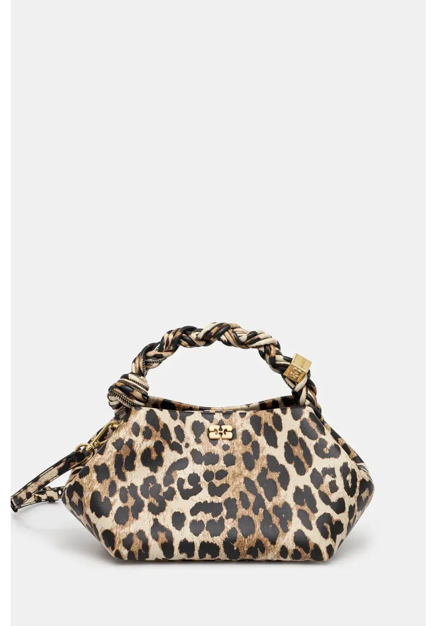 obrazek 1 GANNI torebka Ganni Bou Bag Small Print kolor beżowy A6494