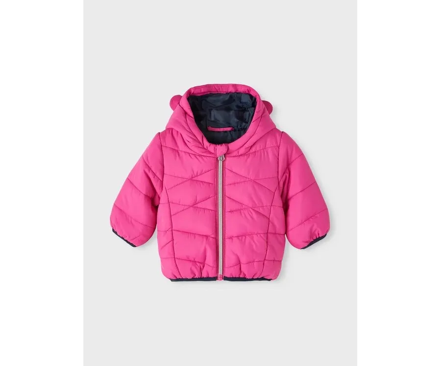 obrazek 1 NAME IT Kurtka zimowa 13216481 Różowy Regular Fit