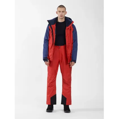 Zdjęcie 4F Spodnie narciarskie 4FAW23TFTRM402 Czerwony Regular Fit